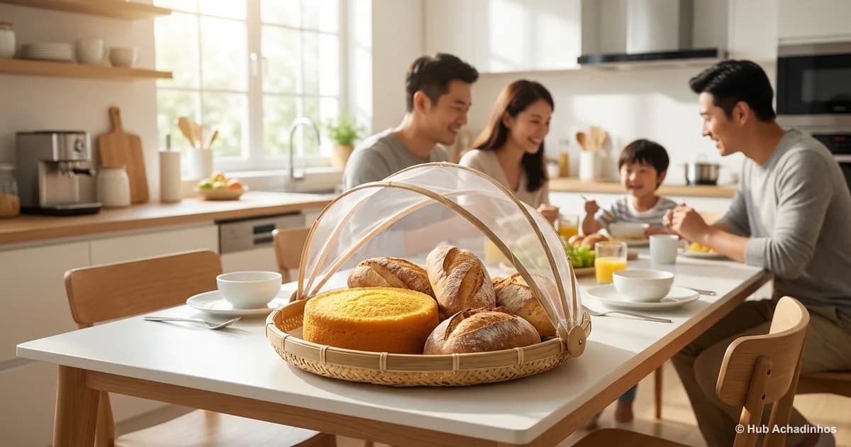 Vale a Pena? Review do Cesto Porta Pão com Cobertura Retrátil para a Rotina Familiar em 2026