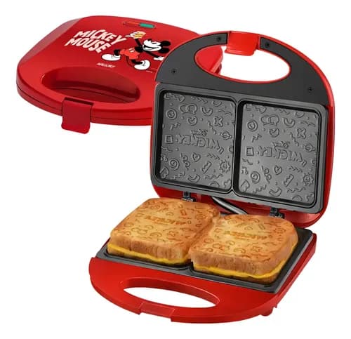 Sanduicheira Grill Disney Mallory Mickey Mouse 750w 220v