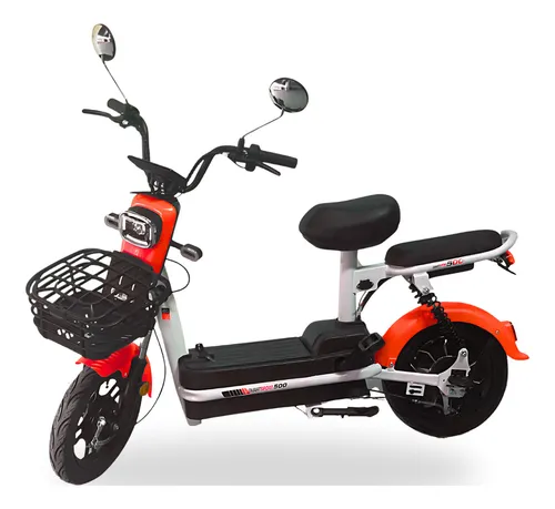 Bicicleta Elétrica Ecobikes SPORT SMART 500W 48V Aro 14 Scooter - R$ 3.234