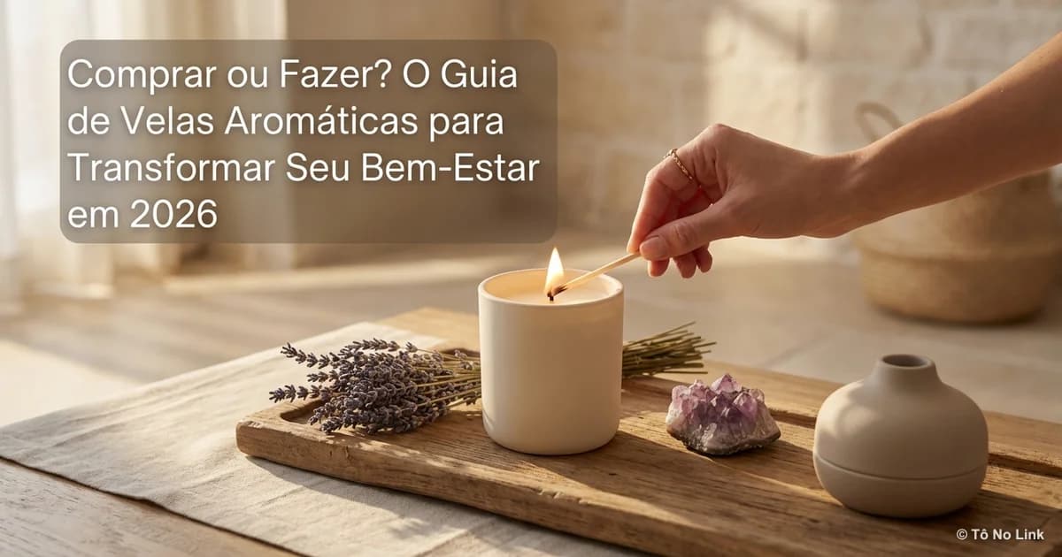 O Guia de Velas Aromáticas para Transformar Seu Bem-Estar em 2026